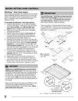 Preview for 8 page of Frigidaire CGEF3034MFA Use & Care Manual