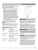 Preview for 11 page of Frigidaire CGEF3034MFA Use & Care Manual