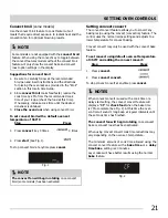 Preview for 21 page of Frigidaire CGEF3039RF Use & Care Manual