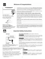 Preview for 2 page of Frigidaire CGLGF386GSD Use & Care Manual