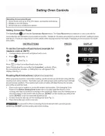 Preview for 21 page of Frigidaire CGLGF389GBA Use & Care Manual