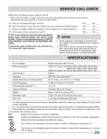 Preview for 25 page of Frigidaire CGMV173KBA Use & Care Manual