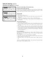 Preview for 24 page of Frigidaire CMEF212ES Use & Care Manual