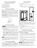 Preview for 4 page of Frigidaire Coin- Operated Commercial Tumble Action Washer Installation And Use Manual