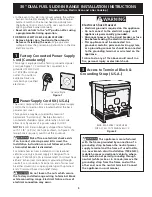 Preview for 5 page of Frigidaire CPDS3085KF Installation Instructions Manual