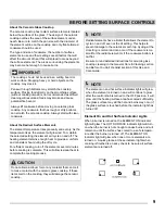 Preview for 9 page of Frigidaire CPEF3077QFA Use & Care Manual