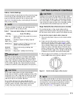 Preview for 11 page of Frigidaire CPEF3077QFA Use & Care Manual