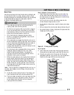 Preview for 23 page of Frigidaire CPEF3077QFA Use & Care Manual