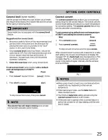 Preview for 25 page of Frigidaire CPEF3081MFC Use & Care Manual