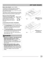 Preview for 33 page of Frigidaire CPEF3081MFC Use & Care Manual