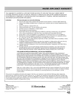 Preview for 48 page of Frigidaire CPEF3081MFC Use & Care Manual