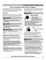 Preview for 51 page of Frigidaire CPEF3081MFC Use & Care Manual