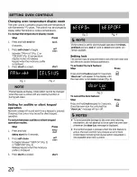 Preview for 68 page of Frigidaire CPEF3081MFC Use & Care Manual