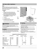 Preview for 74 page of Frigidaire CPEF3081MFC Use & Care Manual