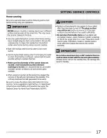 Preview for 113 page of Frigidaire CPEF3081MFC Use & Care Manual