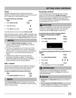 Preview for 117 page of Frigidaire CPEF3081MFC Use & Care Manual