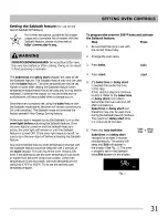 Preview for 175 page of Frigidaire CPEF3081MFC Use & Care Manual