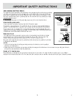 Preview for 5 page of Frigidaire CPLMZ209 Use & Care Manual