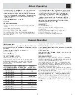 Preview for 9 page of Frigidaire CPLMZ209 Use & Care Manual