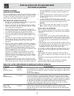 Preview for 28 page of Frigidaire CPLMZ209 Use & Care Manual