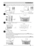 Preview for 3 page of Frigidaire CRA050XT73 Installation Instructions