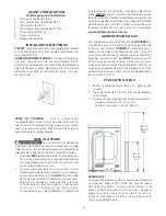 Preview for 8 page of Frigidaire CTF140ES0 Installation And Safety Instructions