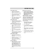 Preview for 17 page of Frigidaire DGCD2444SA Use & Care Manual