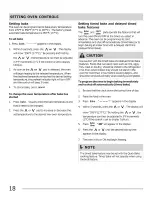 Preview for 18 page of Frigidaire DGEF3031KBC Use & Care Manual