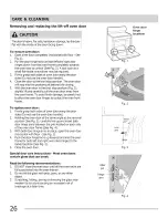 Preview for 26 page of Frigidaire DGEF3041KFN Use & Care Manual