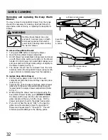 Preview for 32 page of Frigidaire DGGF3054KF Use & Care Manual