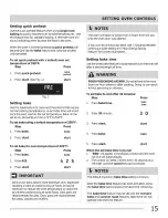 Preview for 15 page of Frigidaire DGGF3054KFH Use & Care Manual