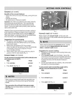 Preview for 17 page of Frigidaire DGGF3054KFH Use & Care Manual