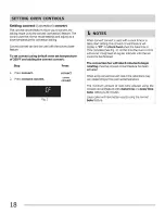 Preview for 18 page of Frigidaire DGGF3054KFH Use & Care Manual