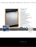 Preview for 8 page of Frigidaire Dishcare Brochure & Specs