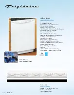 Preview for 10 page of Frigidaire Dishcare Brochure & Specs