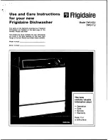 Preview for 1 page of Frigidaire DWU-22J Use And Care Instructions Manual