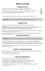 Preview for 5 page of Frigidaire EFMIS155 User Manual