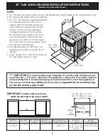 Preview for 2 page of Frigidaire Electric Slide-In Range Installation Instructions Manual