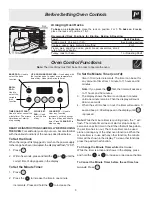 Preview for 5 page of Frigidaire ES100 Use & Care Manual