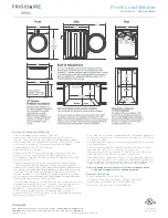 Preview for 3 page of Frigidaire FAFW3801L W Brochure & Specs