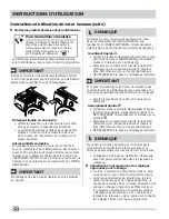 Preview for 38 page of Frigidaire FAFW4071LW Use & Care Manual