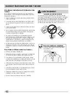 Preview for 48 page of Frigidaire FAFW4071LW Use & Care Manual