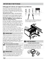 Preview for 52 page of Frigidaire FAFW4071LW Use & Care Manual