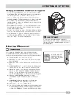 Preview for 53 page of Frigidaire FAFW4071LW Use & Care Manual