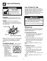 Preview for 8 page of Frigidaire FBD2400K Q Use And Care Manual