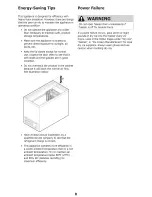 Preview for 8 page of Frigidaire FCCS071QWA Instructions Manual