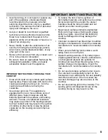 Preview for 5 page of Frigidaire FCRC3012AB Use & Care Manual