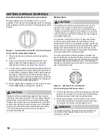 Preview for 12 page of Frigidaire FCRC3012AB Use & Care Manual