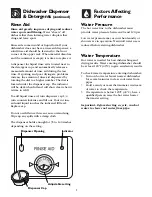 Preview for 7 page of Frigidaire FDB125RHS0 Use And Care Manual