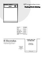 Preview for 1 page of Frigidaire FDB760RE Factory Parts Catalog